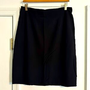 Eileen Fisher washable crepe mini skirt